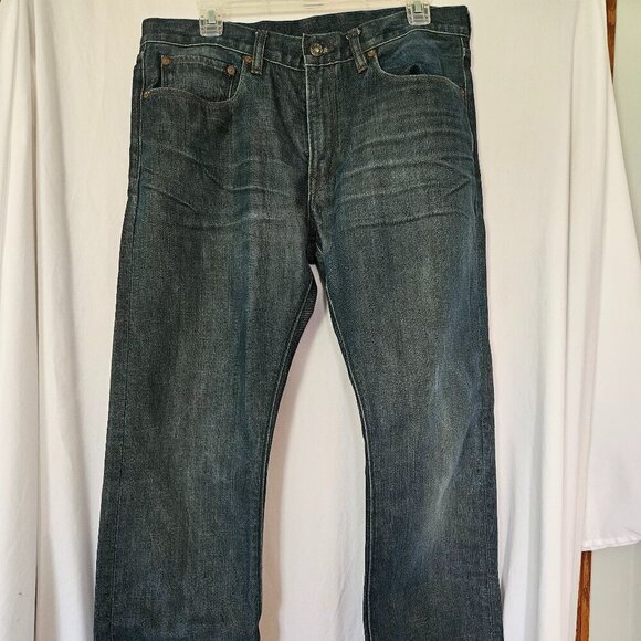 1969 Gap Jeans Men’s Blue Low Rise Straight Fit Sz 34/34 - Picture 1 of 9